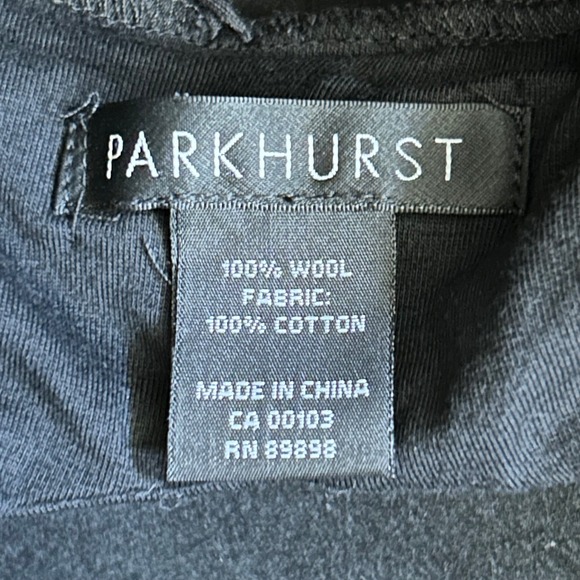 Vintage Parkhurst Wool Felt Hat with Sculpted Floral Detail & Ties - Picture 5 of 7